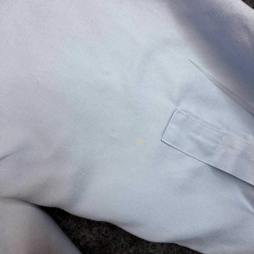Turnbury Button Down Shirt Mens Large Light Blue‎ Non-Iron Long Sleeve Cotton